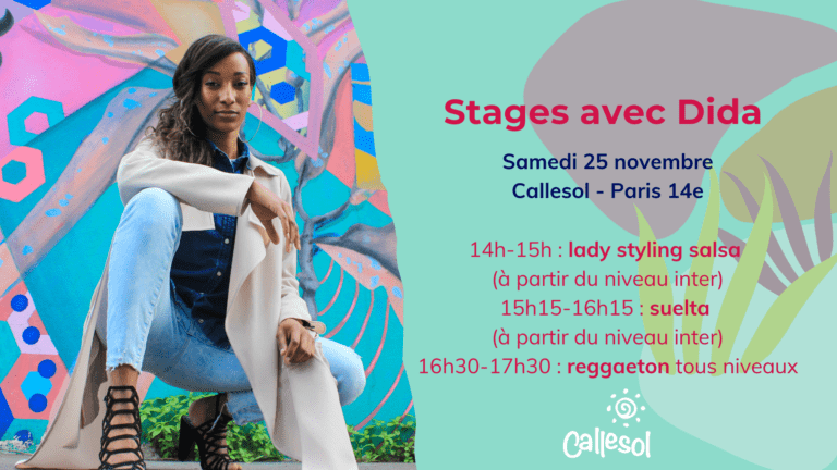 Stages de lady styling, suelta et reggaeton avec Dida