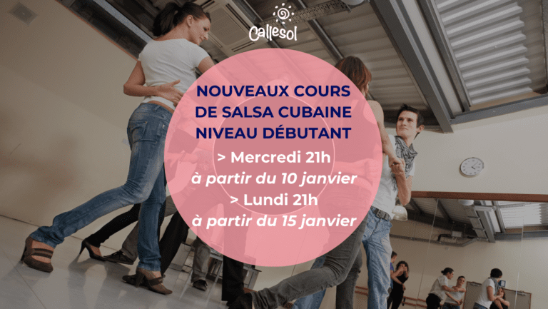 Nouveaux cours de salsa cubaine débutants