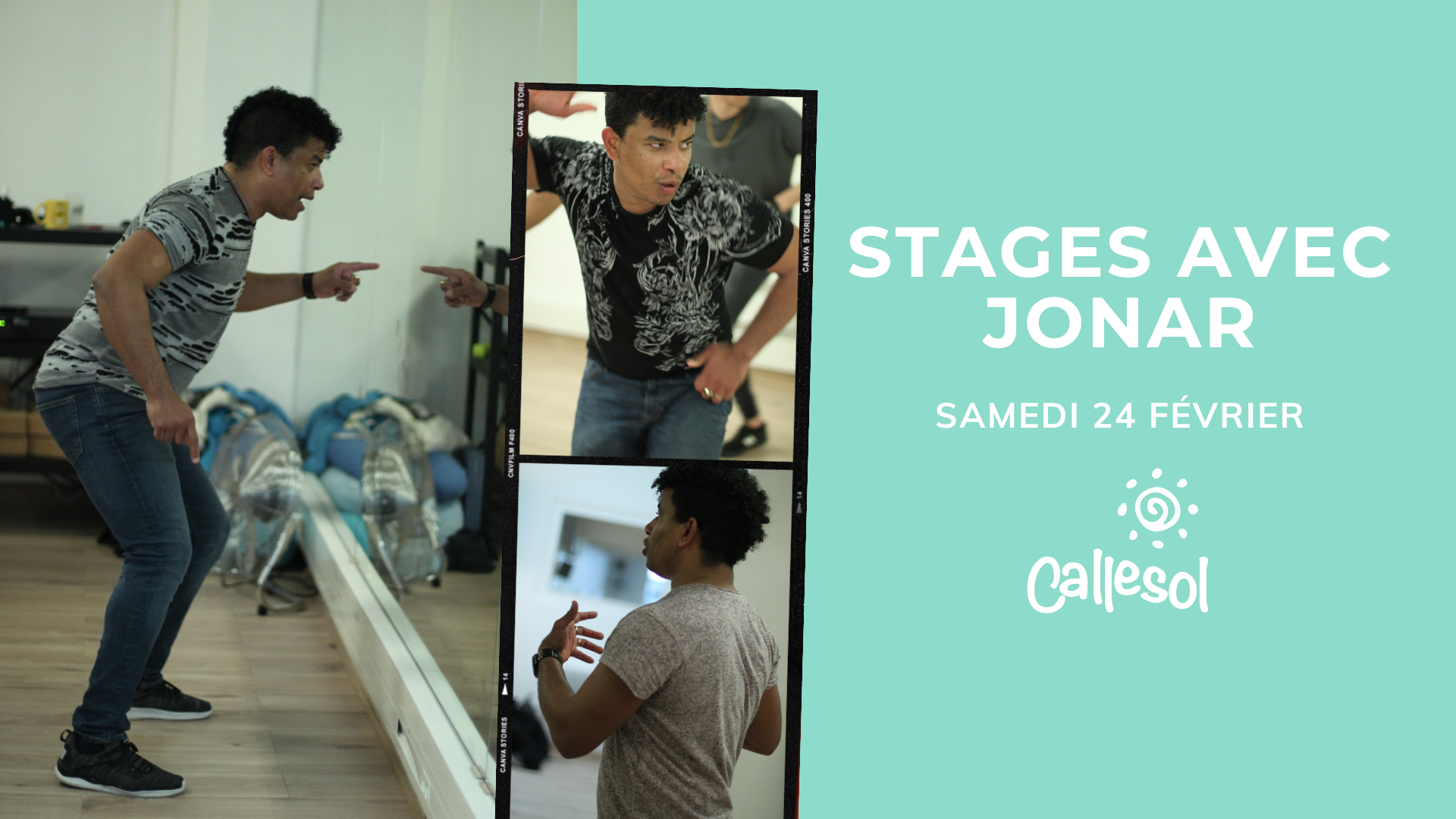 Stages avec Jonar : suelta, salsa style, son cubain