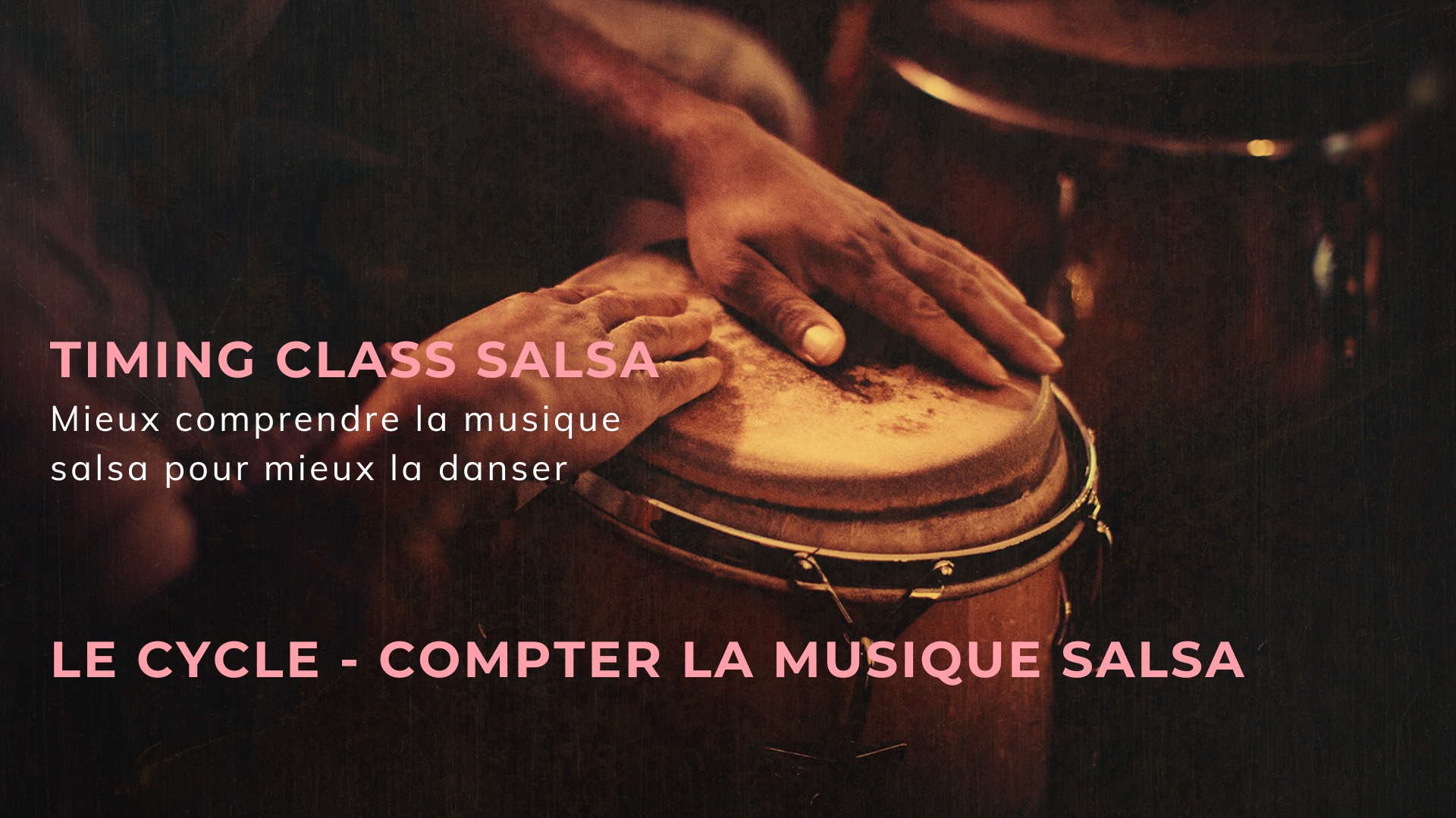 Timingclass le cycle, compter la musique salsa