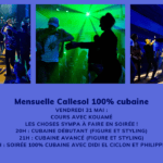 Mensuelle Callesol 100% cubaine avec Kouamé, Didi, Philippe Gomis