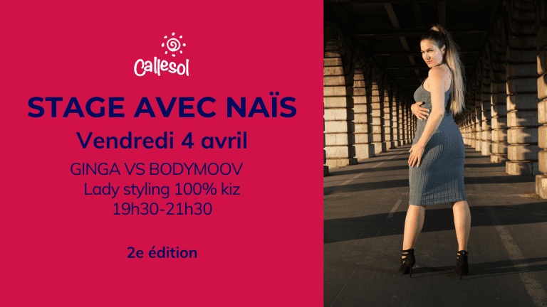 Stage de lady styling 100% kizomba, ginga et bodymoove, avec Anaïs.