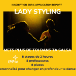 Atelier lady styling salsa danse sociale
